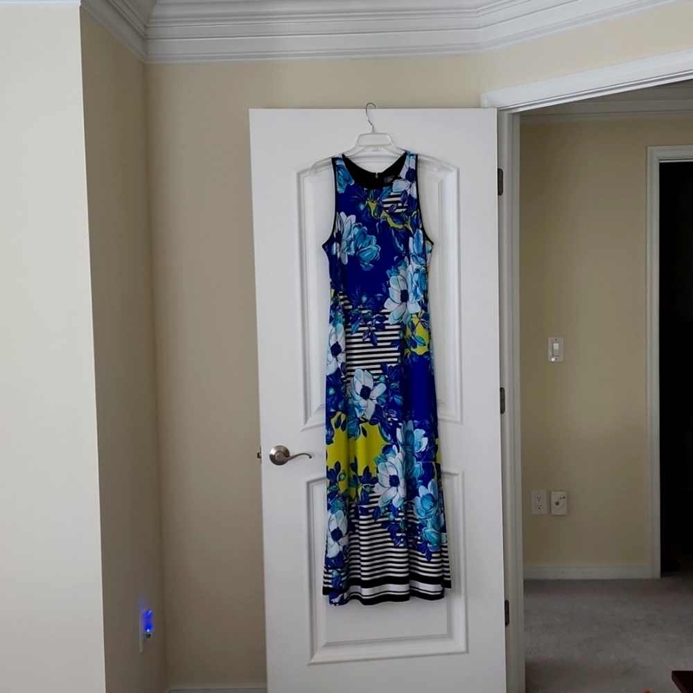 Slvess Maxi Dress Great for Outdoor Wedding or Social Occasion